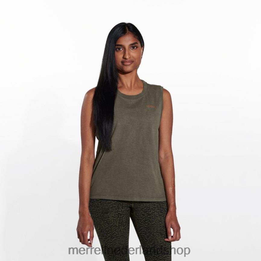 Merrell vrouwen 4FFP6T1311 zongebakken bak (jws26406-326) kleren stoffige olijf