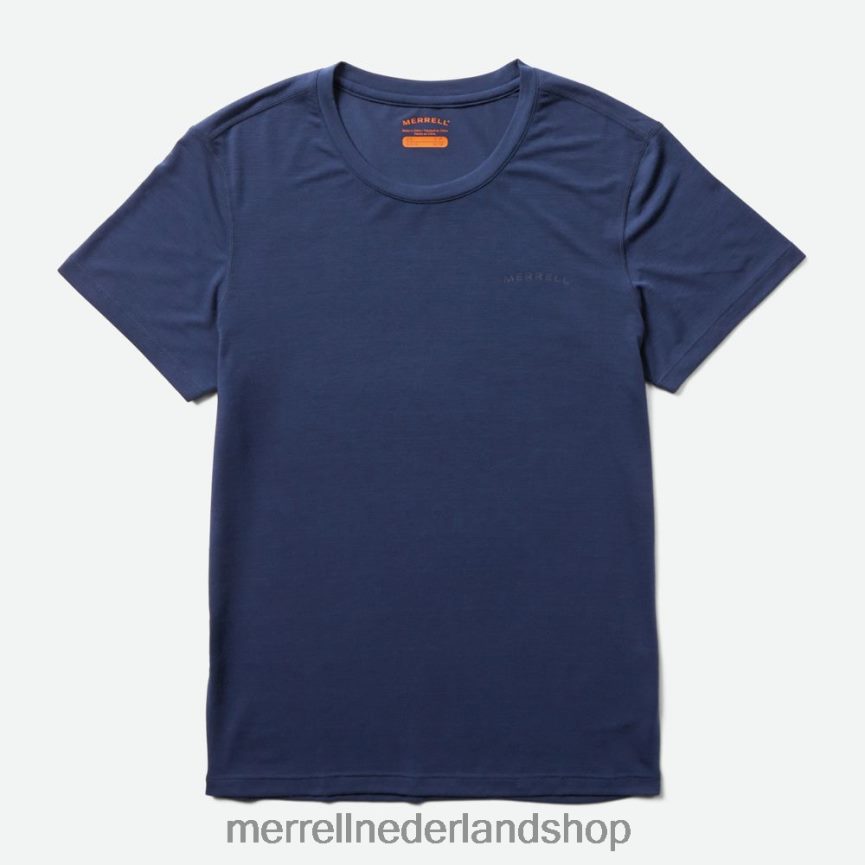 Merrell vrouwen 4FFP6T996 T-shirt voor dagelijks gebruik met tencel (jws26442-353) kleren marine