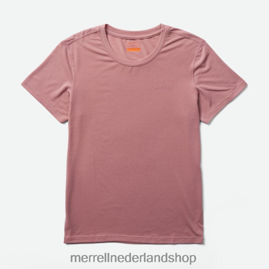 Merrell vrouwen 4FFP6T997 T-shirt voor dagelijks gebruik met tencel (jws26442-627) kleren as roos