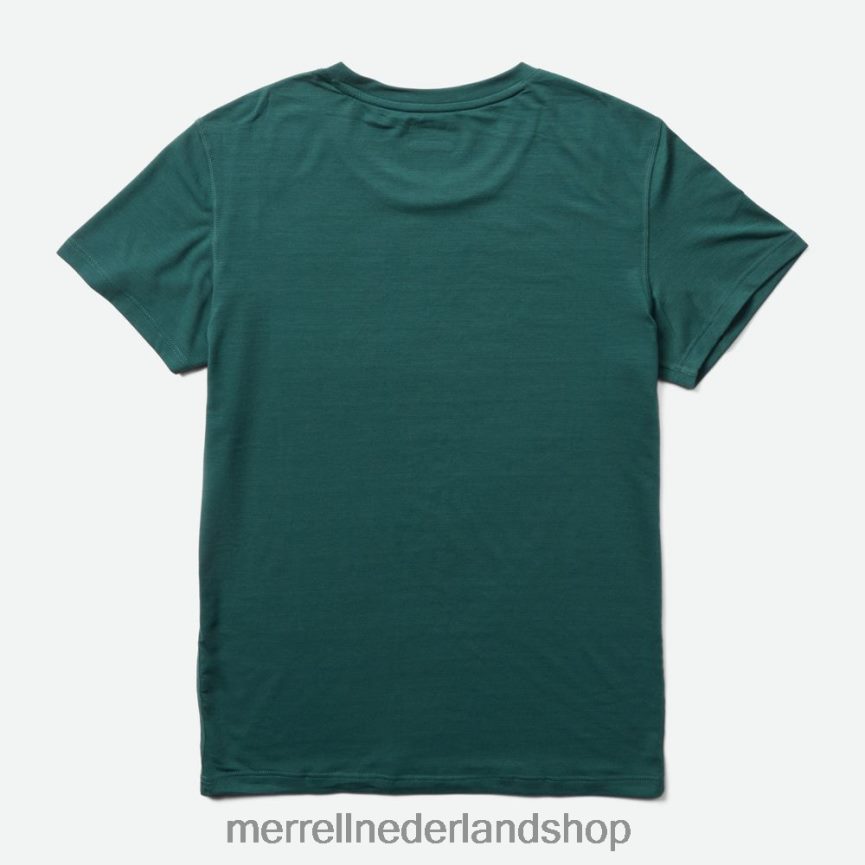 Merrell vrouwen 4FFP6T999 T-shirt voor dagelijks gebruik met tencel (jws26442-325) kleren zee mos