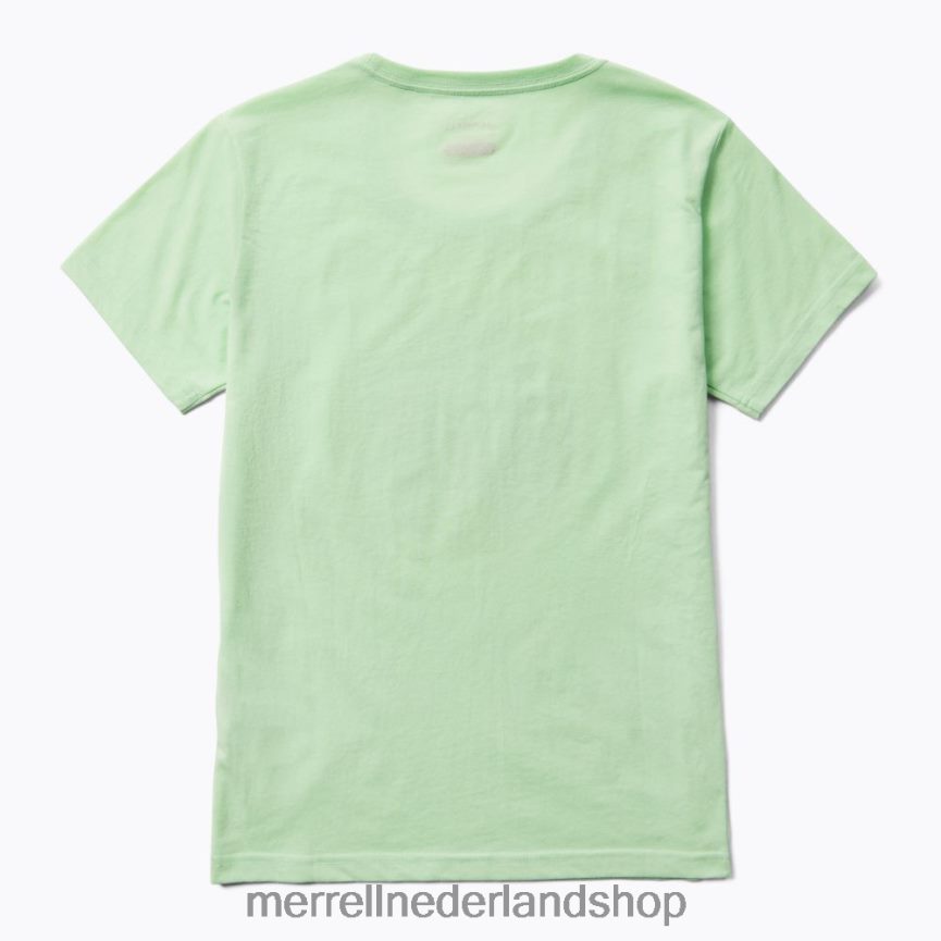 Unlikely Hikers X Merrell vrouwen 4FFP6T1266 T-shirt met korte mouwen (jws26683-330) kleren mist groen
