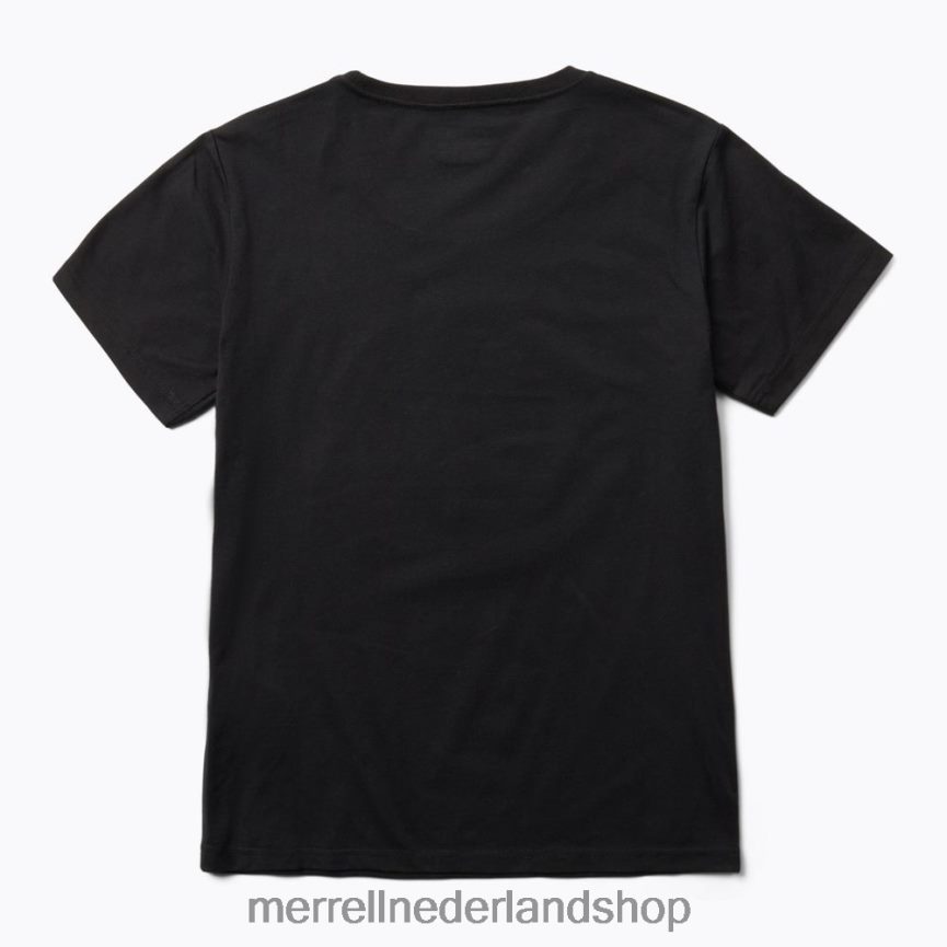 Unlikely Hikers X Merrell vrouwen 4FFP6T1267 T-shirt met korte mouwen (jws26683-010) kleren zwart
