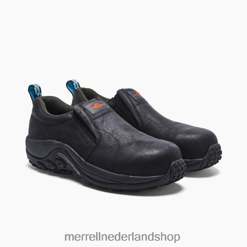 Merrell vrouwen 4FFP6T1062 jungle moc lederen comp teen werkschoen (j099302) schoenen zwart