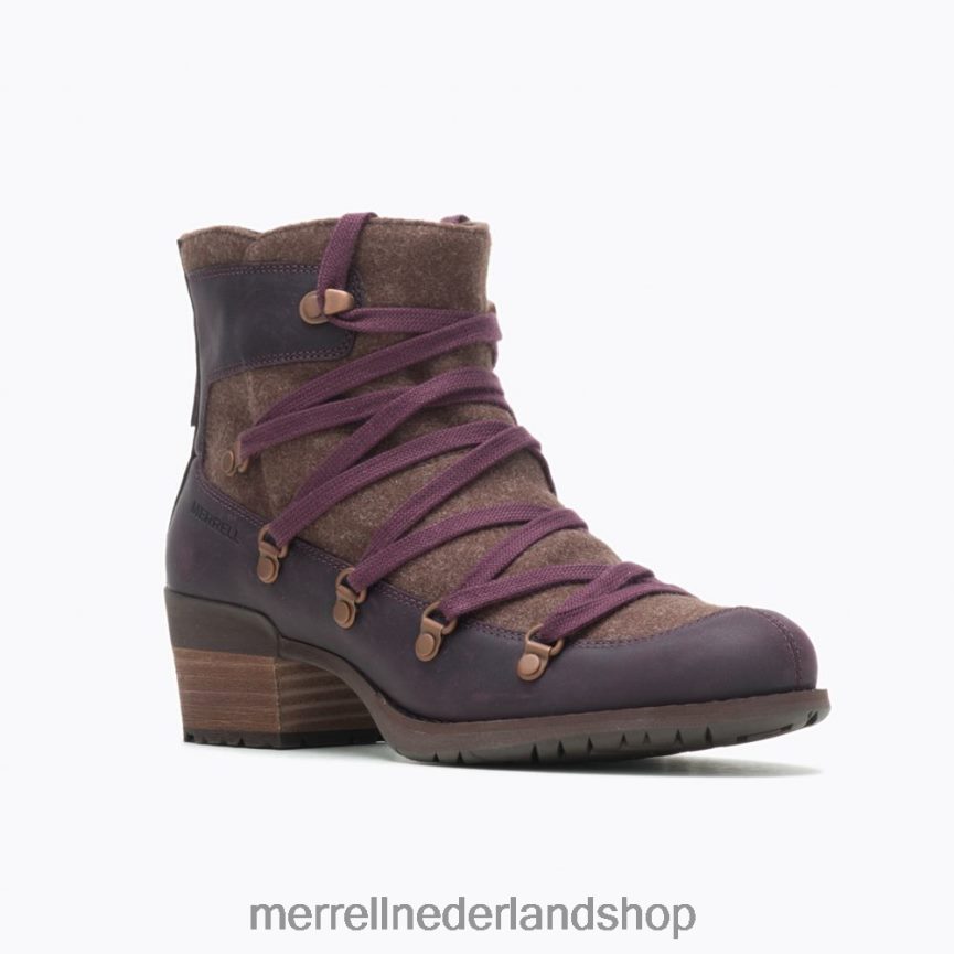Merrell vrouwen 4FFP6T1122 shiloh ii warm (j004826) schoenen bordeaux