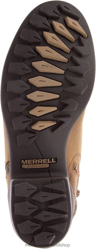 Merrell vrouwen 4FFP6T1150 chateau ii mid pull waterdicht (j000888) schoenen nootmuskaat