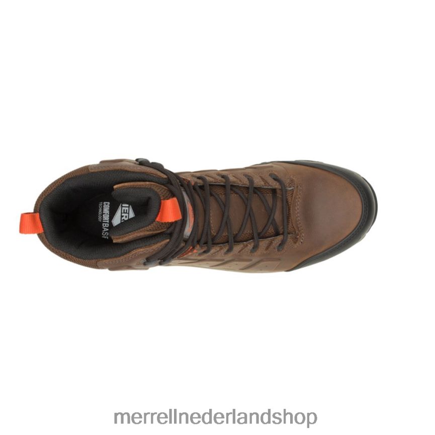 Merrell vrouwen 4FFP6T123 fasegebonden 2 midden waterdicht cf (j005055) schoenen aarde/oranje