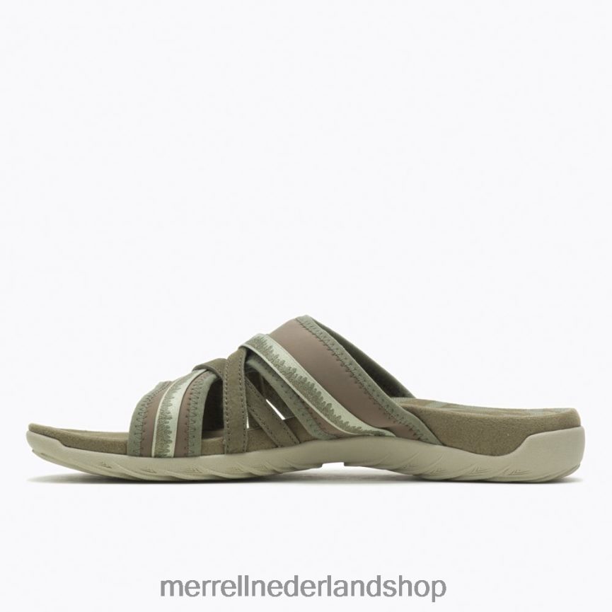 Merrell vrouwen 4FFP6T1071 Terran glijbaan met 3 kussens (j004586) schoenen olijf