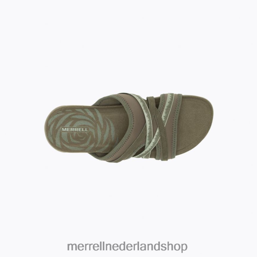 Merrell vrouwen 4FFP6T1071 Terran glijbaan met 3 kussens (j004586) schoenen olijf