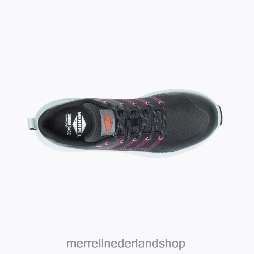 Merrell vrouwen 4FFP6T1237 moab vlucht koolstofvezel (j005174) schoenen zwart/fuchsia