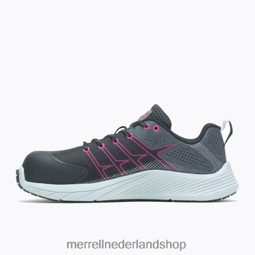 Merrell vrouwen 4FFP6T1237 moab vlucht koolstofvezel (j005174) schoenen zwart/fuchsia