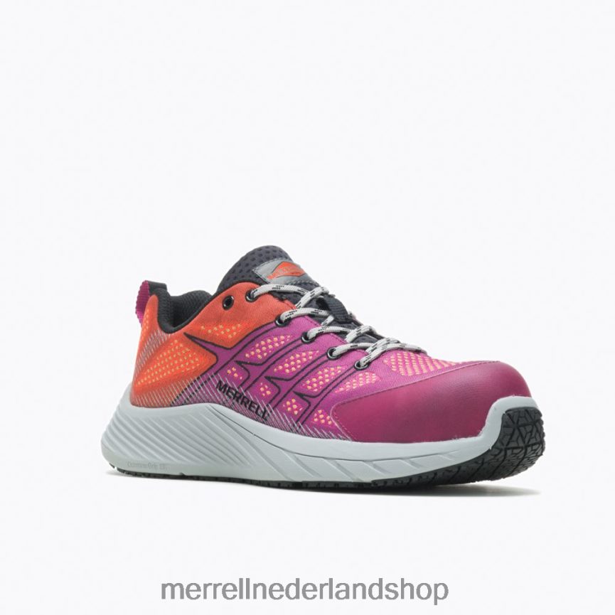 Merrell vrouwen 4FFP6T1238 moab vlucht koolstofvezel (j005236) schoenen fuchsia