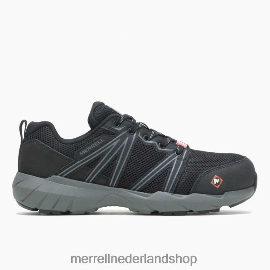 Merrell vrouwen 4FFP6T1306 fullbench superlite werkschoen met aluminium neus (j17532) schoenen zwart