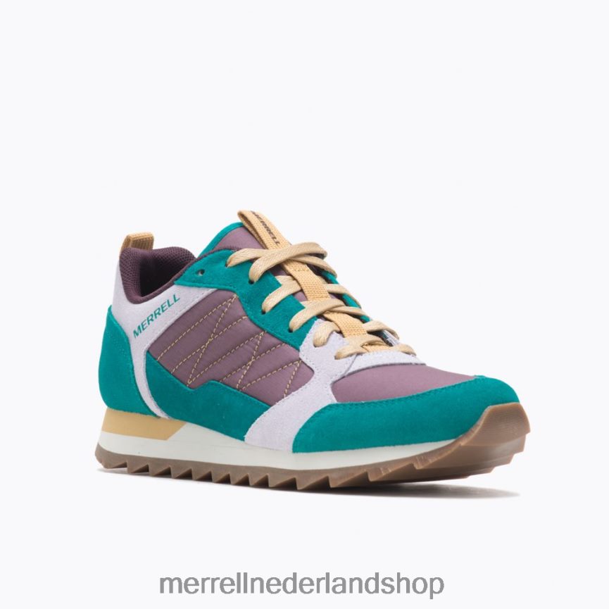 Merrell vrouwen 4FFP6T850 alpine sneaker (j004150) schoenen bordeauxrood/groenblauw