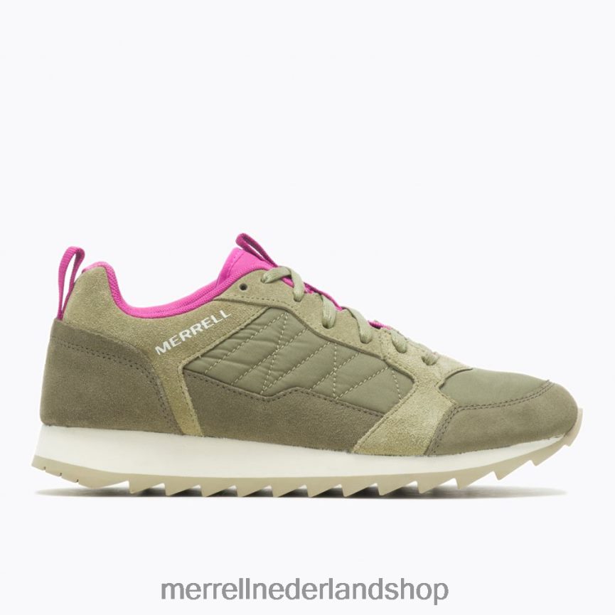 Merrell vrouwen 4FFP6T852 alpine sneaker (j005180) schoenen olijf/fuchsia