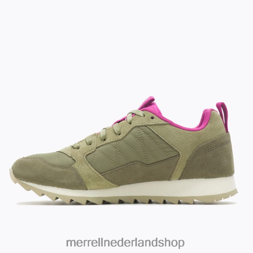 Merrell vrouwen 4FFP6T852 alpine sneaker (j005180) schoenen olijf/fuchsia