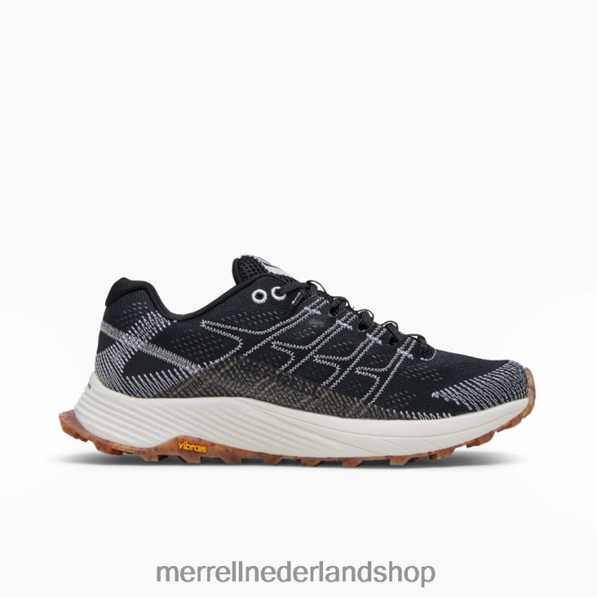 Merrell vrouwen 4FFP6T674 moab vlucht eco kleurstof brede breedte (j067092w) schoenen zwart wit