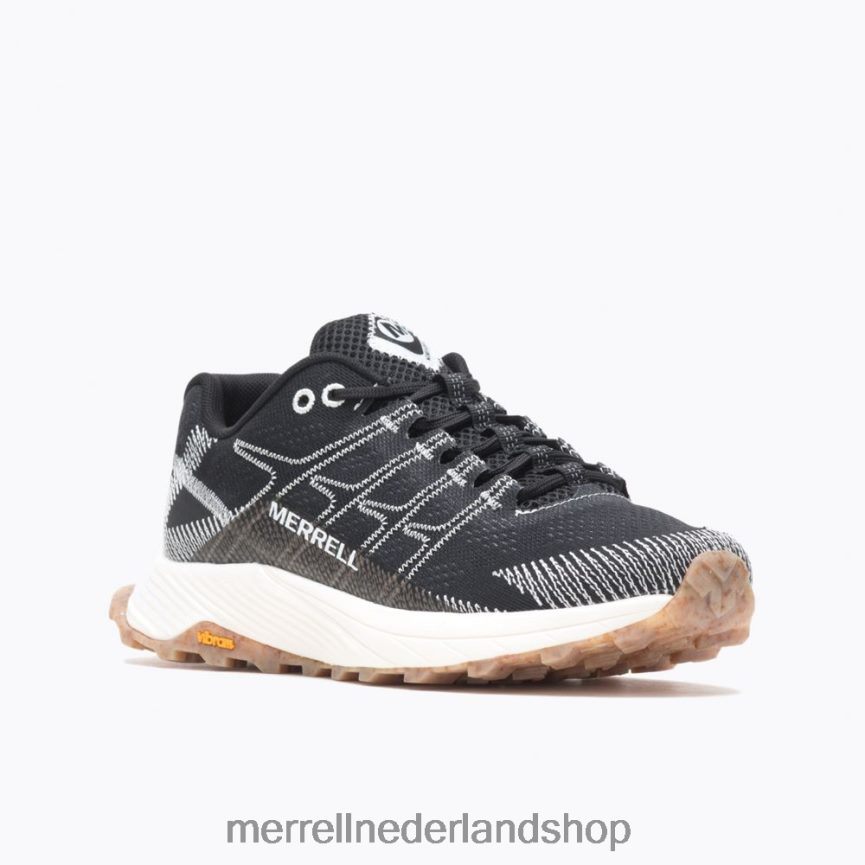 Merrell vrouwen 4FFP6T674 moab vlucht eco kleurstof brede breedte (j067092w) schoenen zwart wit