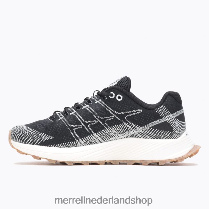 Merrell vrouwen 4FFP6T674 moab vlucht eco kleurstof brede breedte (j067092w) schoenen zwart wit