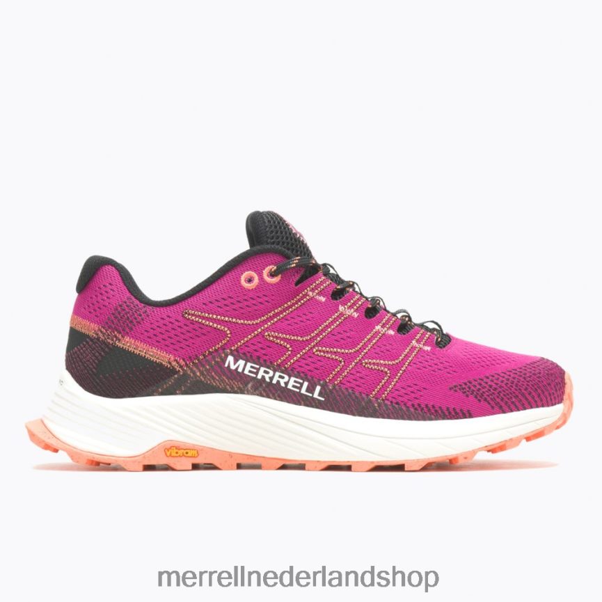 Merrell vrouwen 4FFP6T968 moab-vlucht (j067642) schoenen fuchsia/zwart