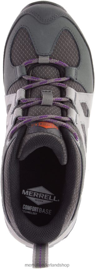 Merrell vrouwen 4FFP6T1197 sirene legering neus werkschoen (j099324) schoenen houtskool