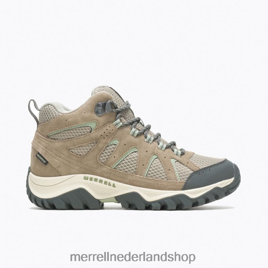 Merrell vrouwen 4FFP6T1256 oakcreek midden waterdicht (j035916) schoenen gestroomd