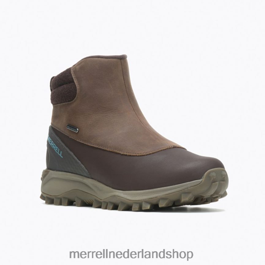 Merrell vrouwen 4FFP6T1329 thermo kiruna midden ritssluiting waterdicht (j035092) schoenen klei