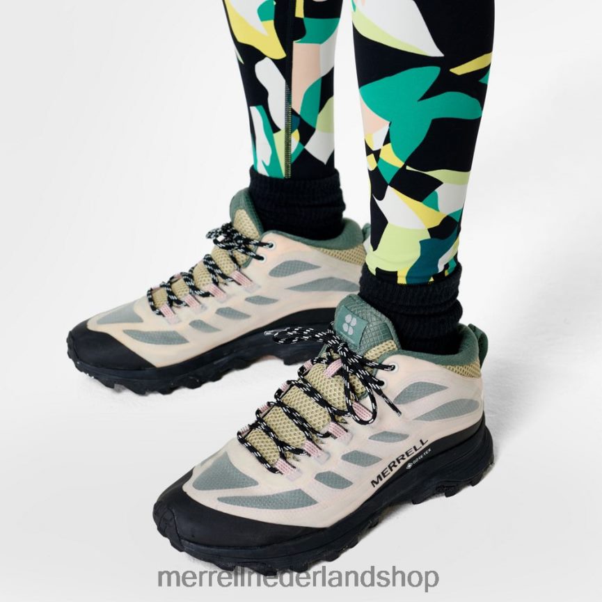 Merrell vrouwen 4FFP6T1339 moab speed mid gore-tex x zweterige betty (j500228) schoenen wit/roze