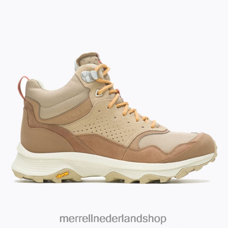 Merrell vrouwen 4FFP6T829 speed solo mid waterdicht (j005386) schoenen tabak/goud