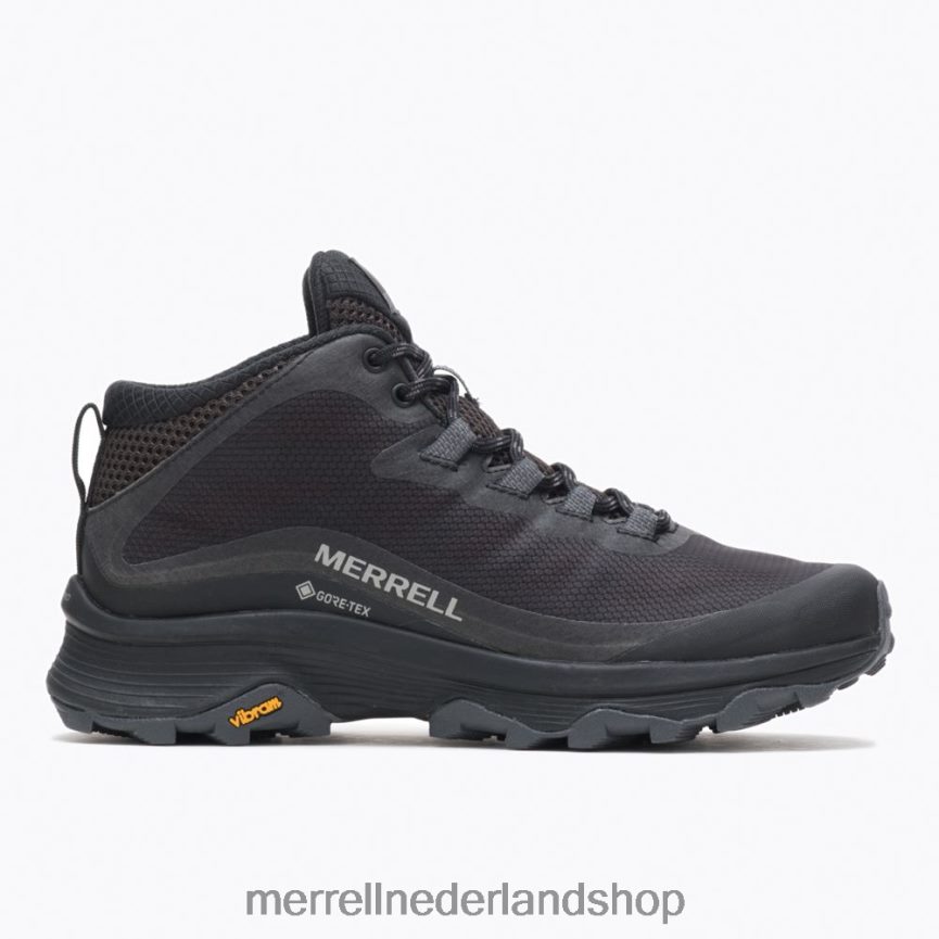 Merrell vrouwen 4FFP6T877 moab speed mid gore-tex (j067174) schoenen zwart/asfalt