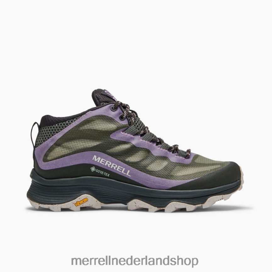 Merrell vrouwen 4FFP6T880 moab speed mid gore-tex (j135416) schoenen korstmos