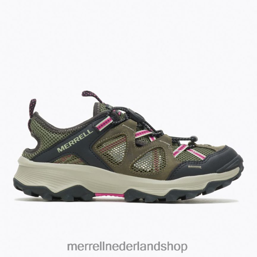 Merrell vrouwen 4FFP6T979 speed strike leren zeef (j135168) schoenen korstmos