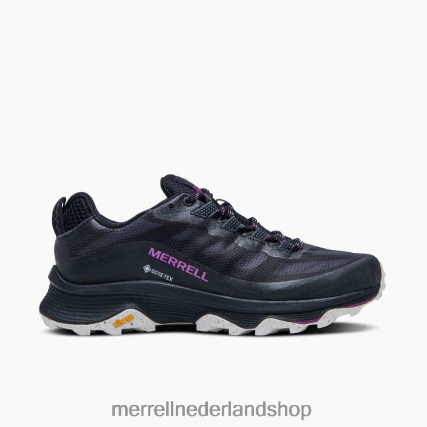 Merrell vrouwen 4FFP6T982 moab snelheid gore-tex (j066850) schoenen zwart